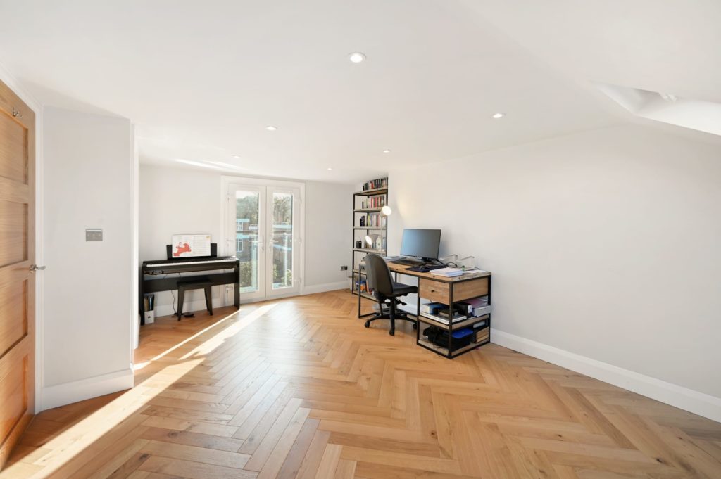 A well-designed loft conversion is a great idea and creates a light-filled home office