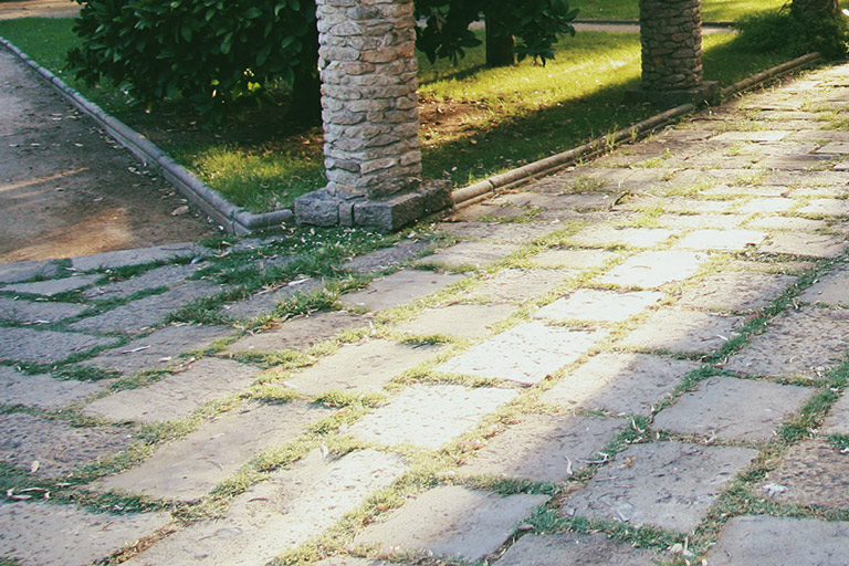 patio slabs need repointing