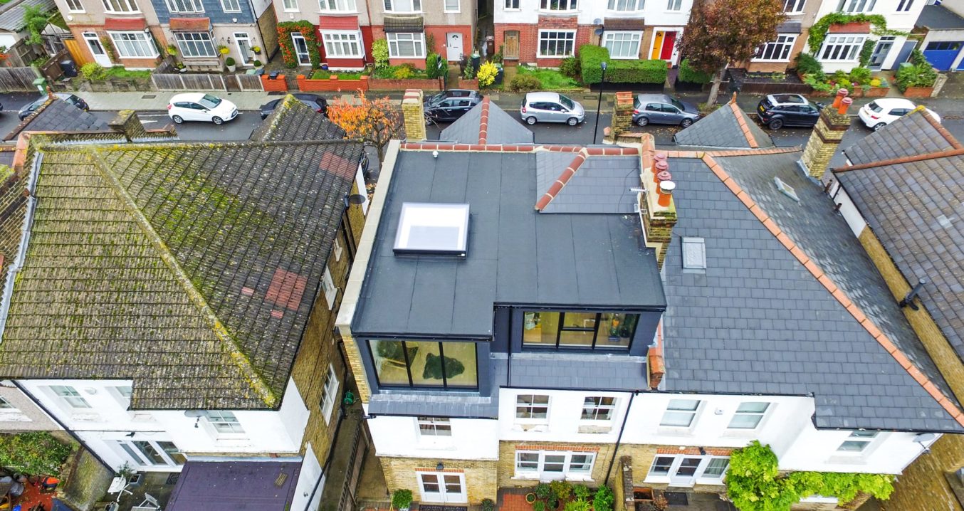 Hip to Gable & Dormer loft conversion at a home in Hither Green South East London SE1